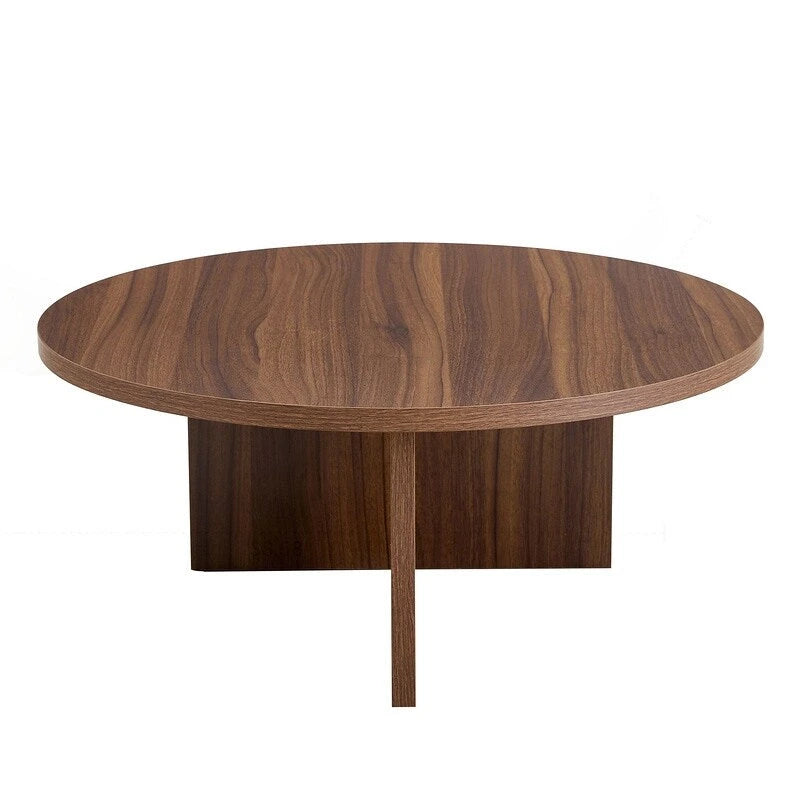 Table basse ronde polyvalente en MDF