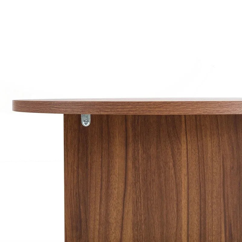 Table basse ronde polyvalente en MDF