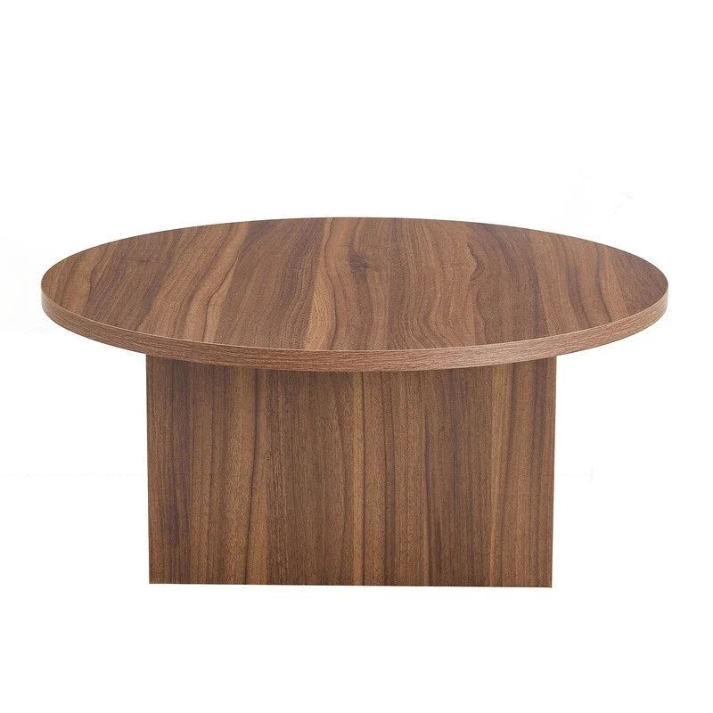 Table basse ronde polyvalente en MDF