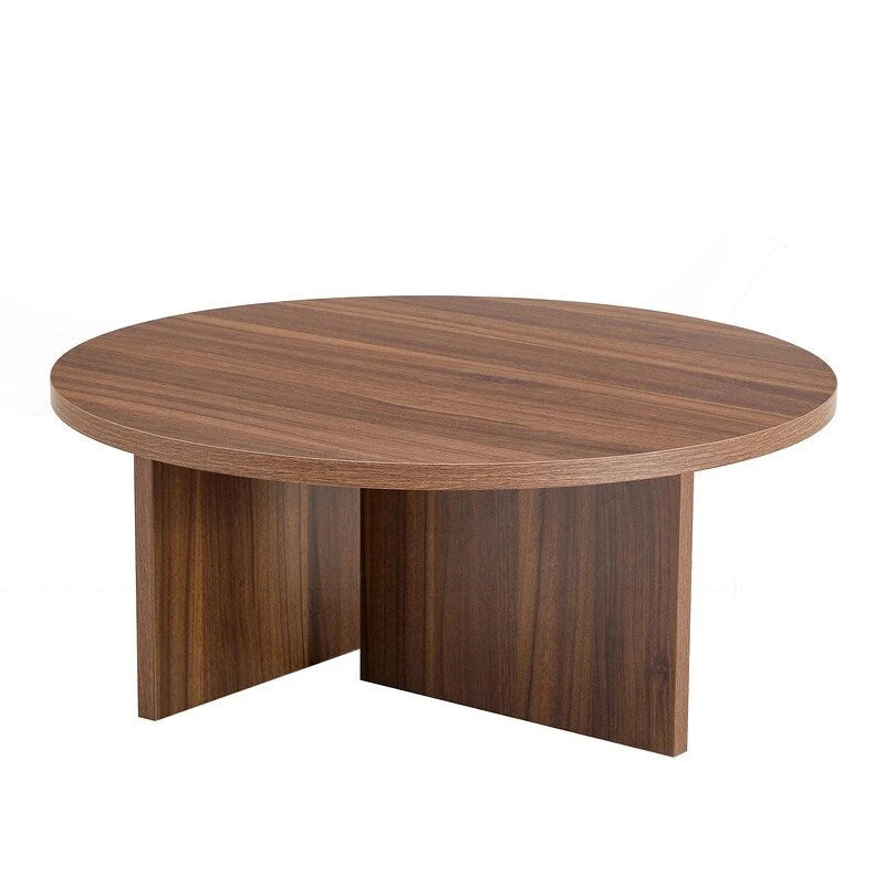 Table basse ronde polyvalente en MDF