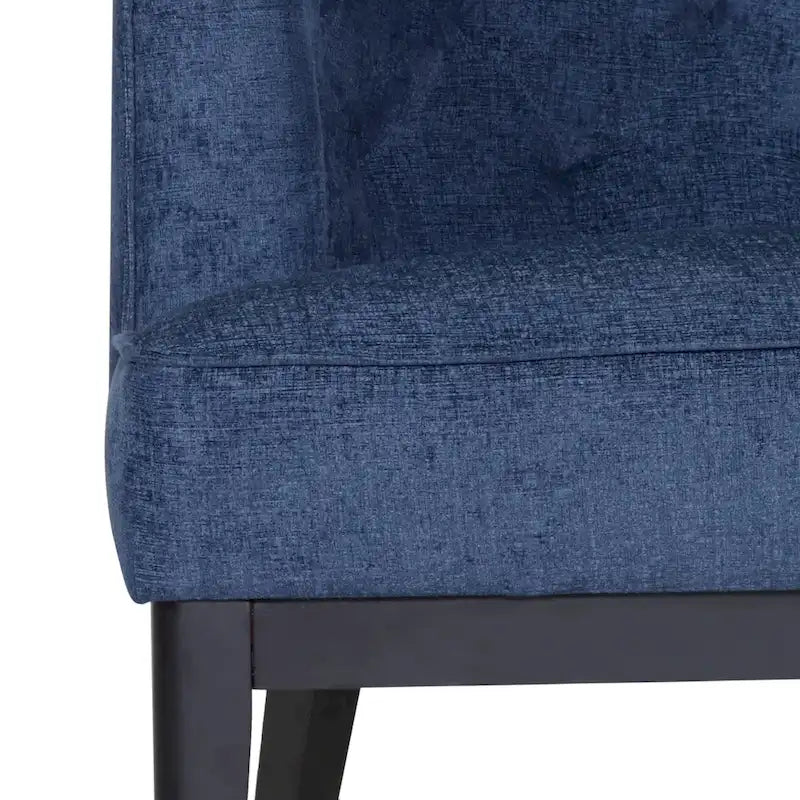 Fauteuil d'appoint capitonné en tissu ou en similicuir par