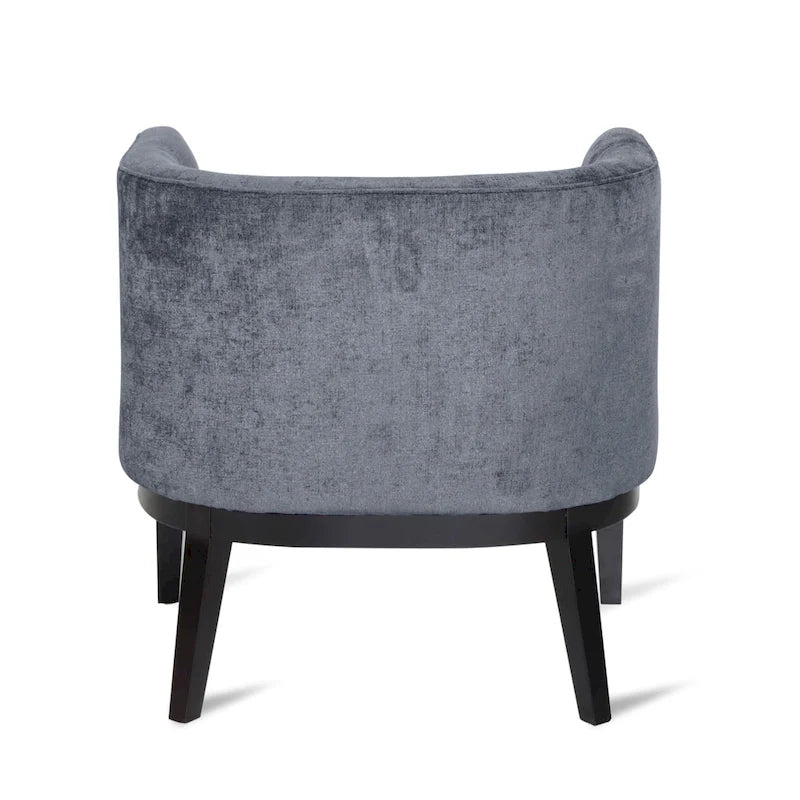 Fauteuil d'appoint capitonné en tissu ou en similicuir par
