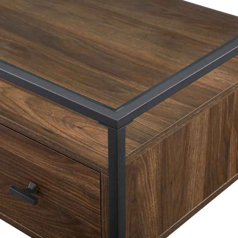Bureau d'écriture avec plateau en verre de 56 pouces