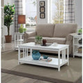 Convenience Concepts Mission Coffee Table with Shelf