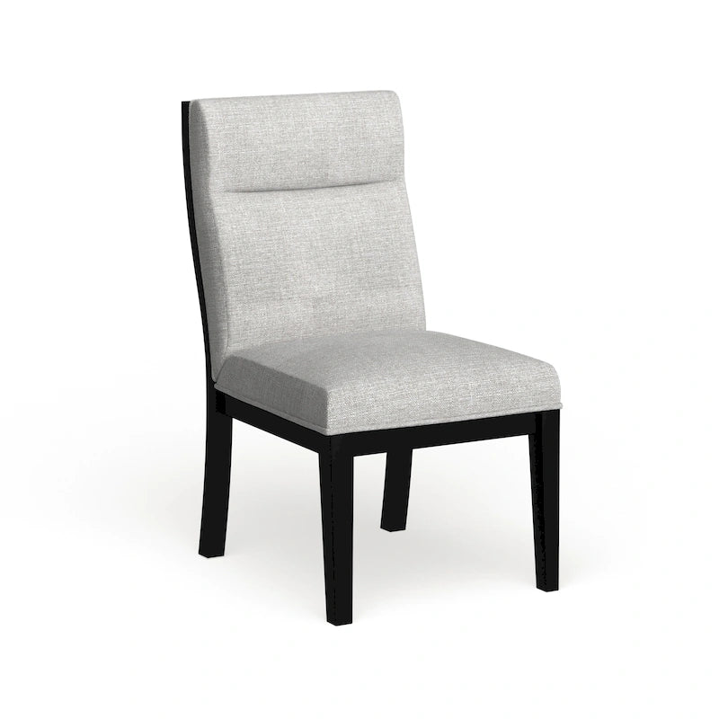 Chaises d'appoint contemporaines rembourrées (lot de 2)