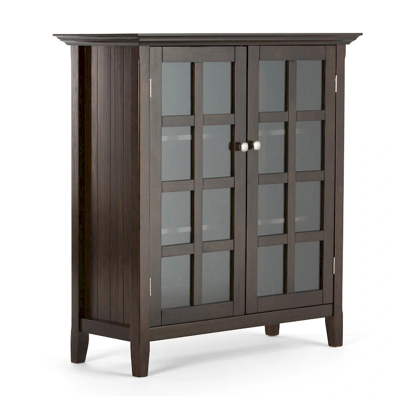 Armoire de rangement en bois massif Normandy de 39 po – 39 larg. x 17 prof. x 42,2 haut.