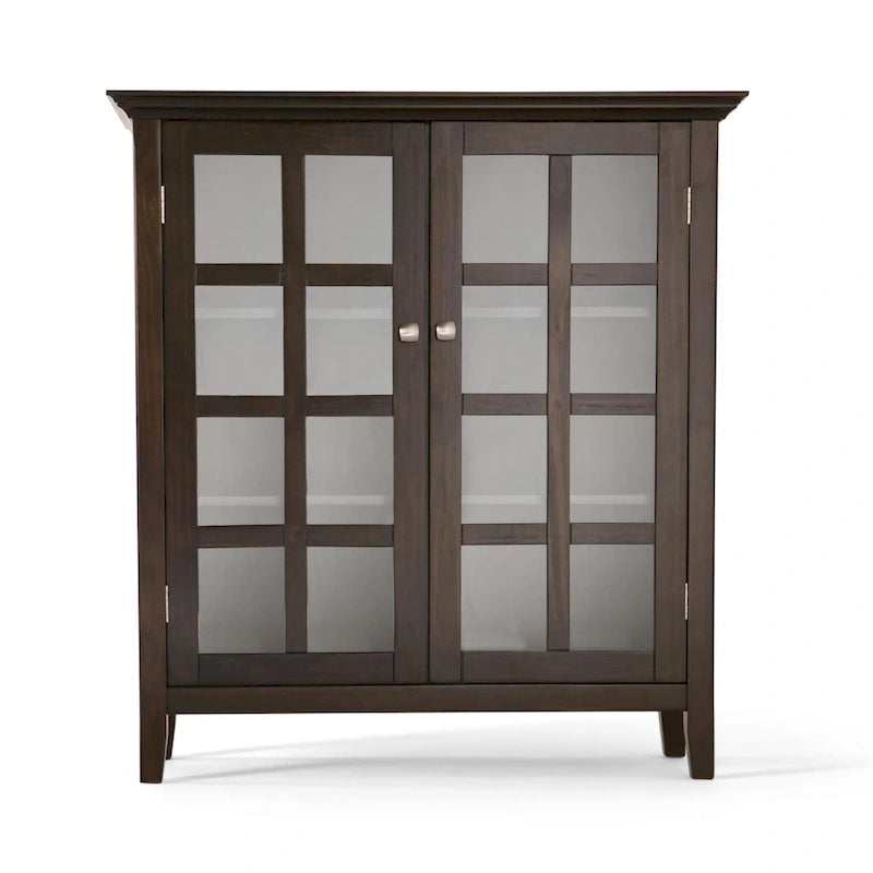 Armoire de rangement en bois massif Normandy de 39 po – 39 larg. x 17 prof. x 42,2 haut.