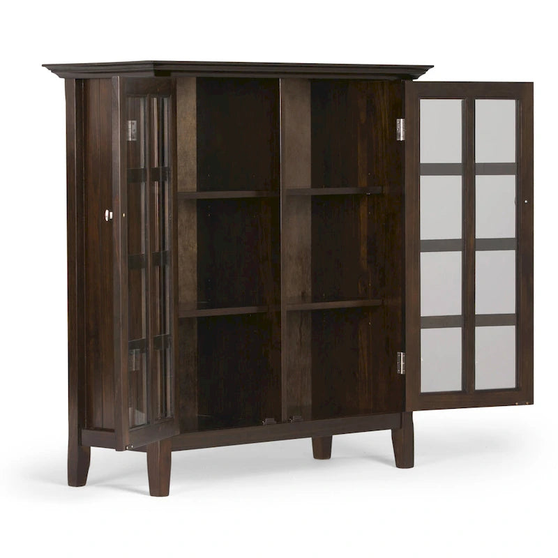 Armoire de rangement en bois massif Normandy de 39 po – 39 larg. x 17 prof. x 42,2 haut.