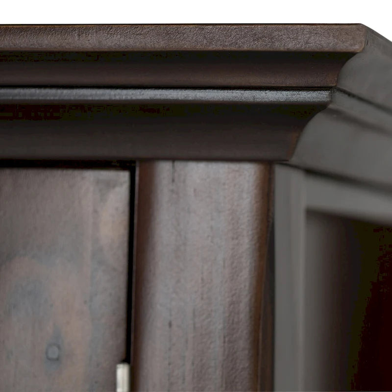 Armoire de rangement en bois massif Normandy de 39 po – 39 larg. x 17 prof. x 42,2 haut.