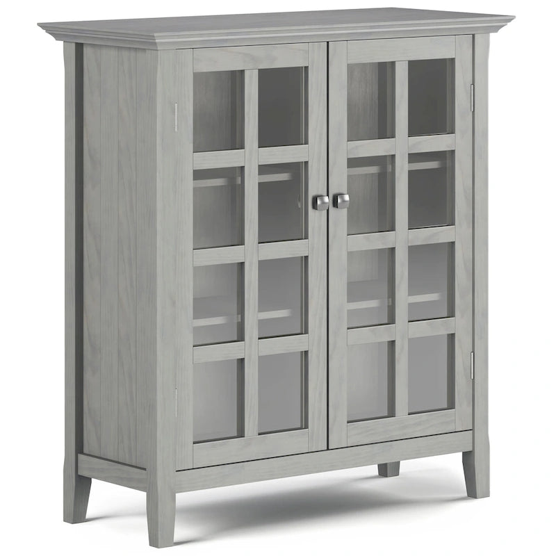 Armoire de rangement en bois massif Normandy de 39 po – 39 larg. x 17 prof. x 42,2 haut.