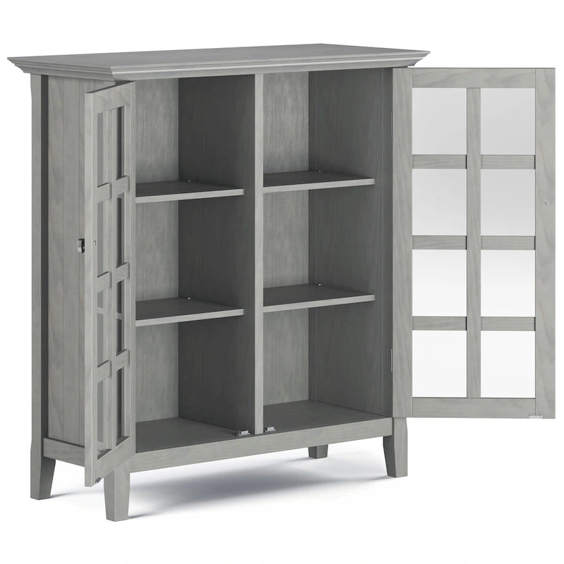 Armoire de rangement en bois massif Normandy de 39 po – 39 larg. x 17 prof. x 42,2 haut.