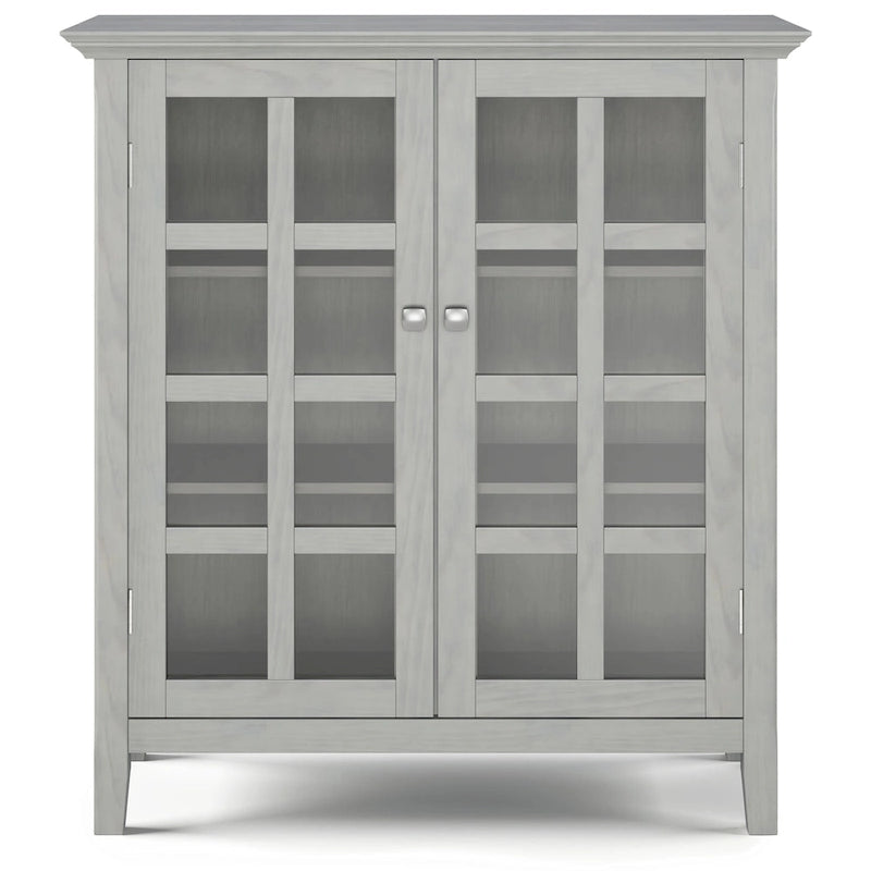 Armoire de rangement en bois massif Normandy de 39 po – 39 larg. x 17 prof. x 42,2 haut.