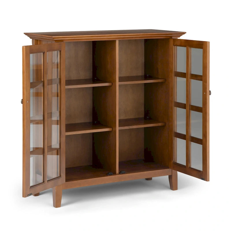 Armoire de rangement en bois massif Normandy de 39 po – 39 larg. x 17 prof. x 42,2 haut.