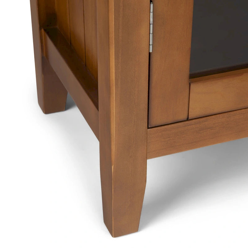 Armoire de rangement en bois massif Normandy de 39 po – 39 larg. x 17 prof. x 42,2 haut.