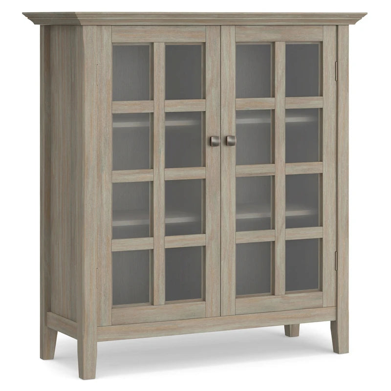 Armoire de rangement en bois massif Normandy de 39 po – 39 larg. x 17 prof. x 42,2 haut.