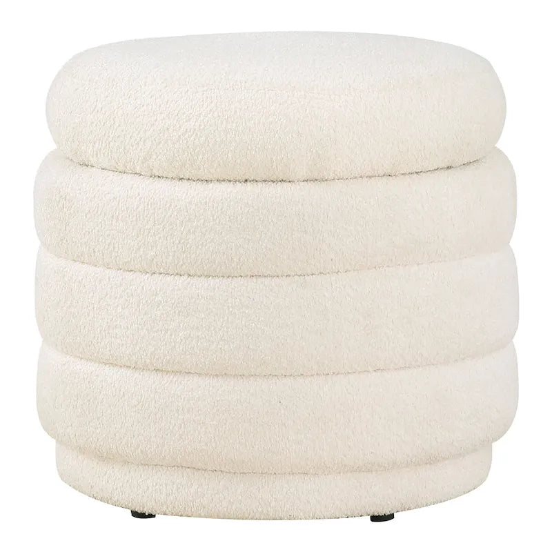 Pouf de rangement Cecil