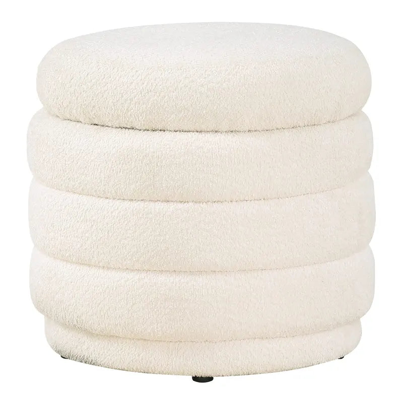 Pouf de rangement Cecil