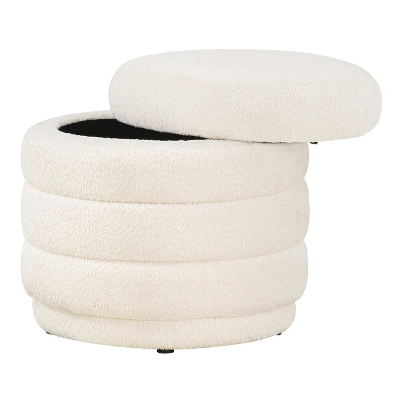 Pouf de rangement Cecil