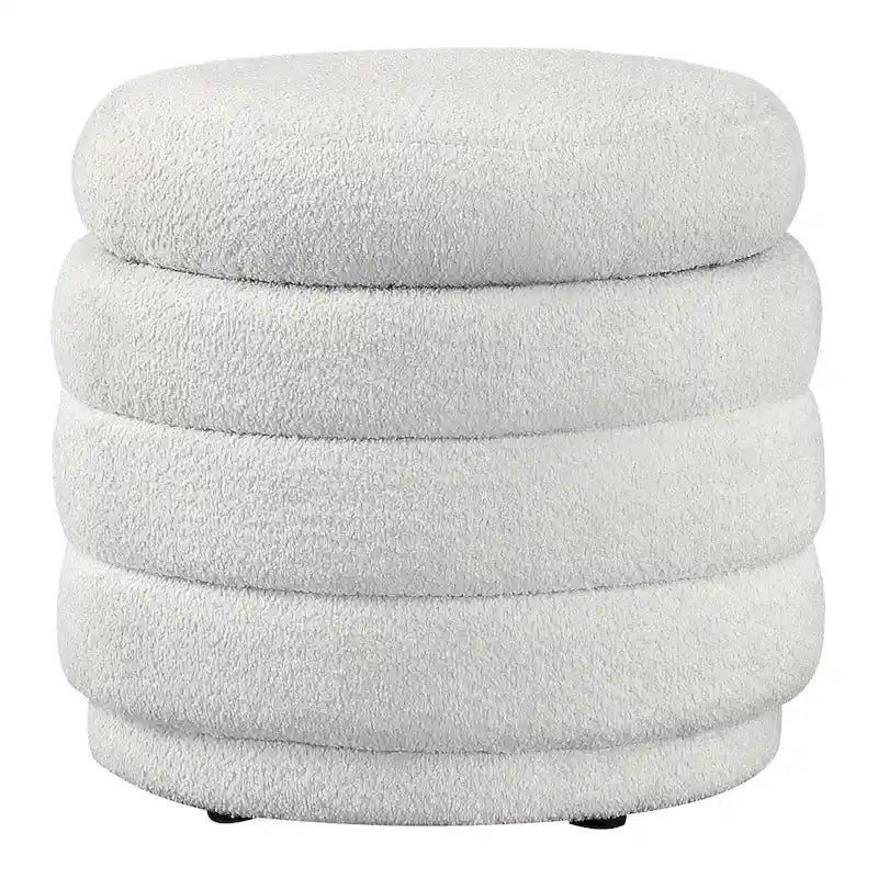 Pouf de rangement Cecil
