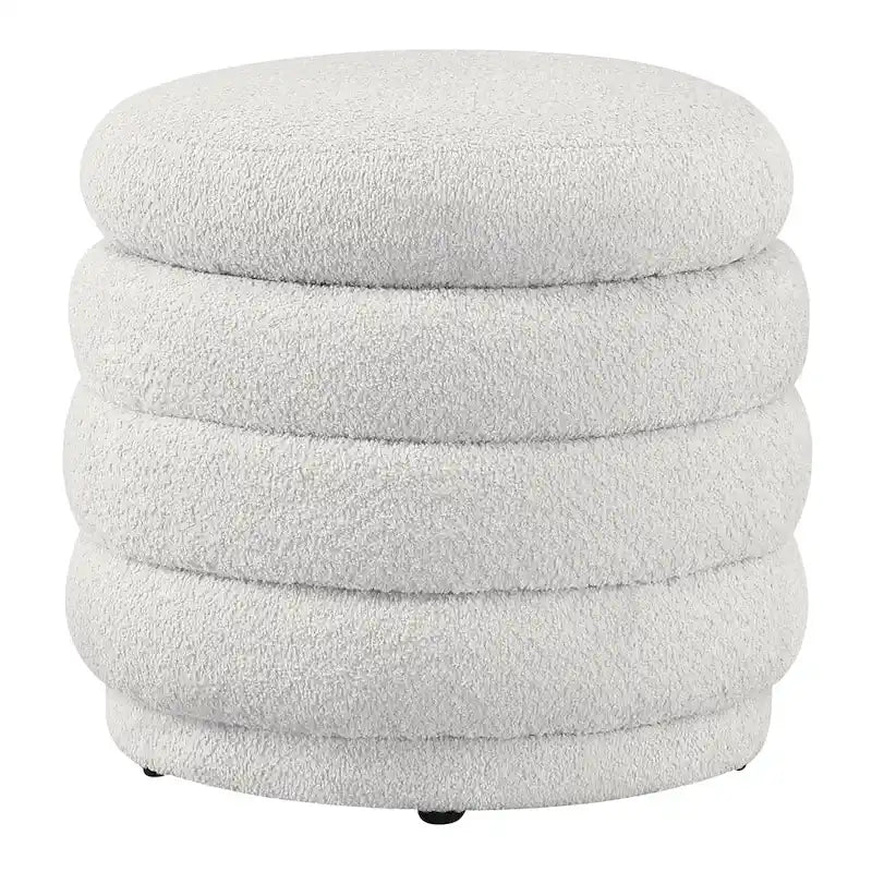 Pouf de rangement Cecil