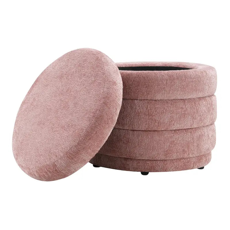 Pouf de rangement Cecil