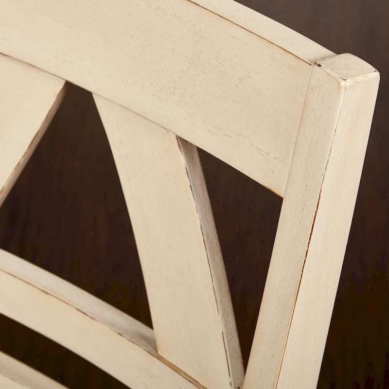 Chaises de salle à manger style champêtre (Lot de 2)