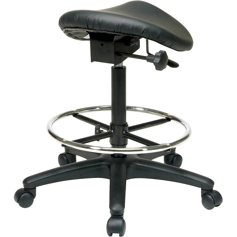 Tabouret selle sans dossier pour dessinateur