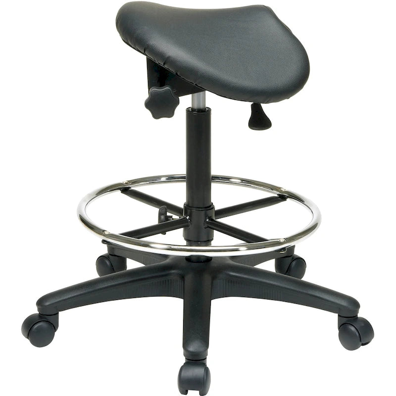 Tabouret selle sans dossier pour dessinateur