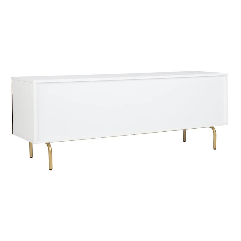 Meuble TV multimédia - 54 L x 15,7 P x 19,7 H - 54Lx16Px20H