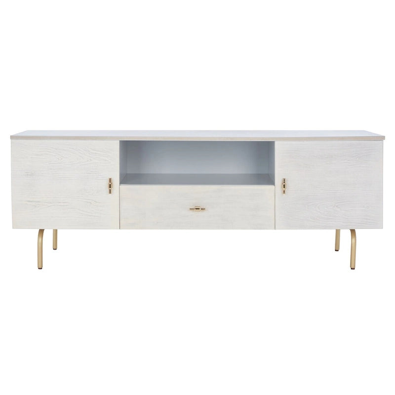 Meuble TV multimédia - 54 L x 15,7 P x 19,7 H - 54Lx16Px20H
