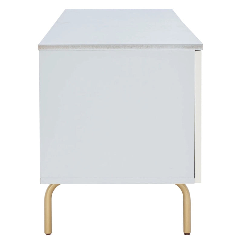 Meuble TV multimédia - 54 L x 15,7 P x 19,7 H - 54Lx16Px20H