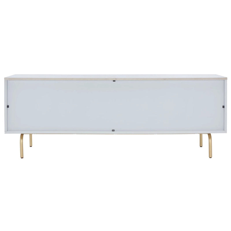 Meuble TV multimédia - 54 L x 15,7 P x 19,7 H - 54Lx16Px20H