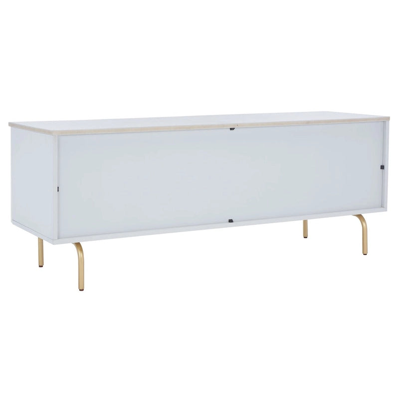 Meuble TV multimédia - 54 L x 15,7 P x 19,7 H - 54Lx16Px20H