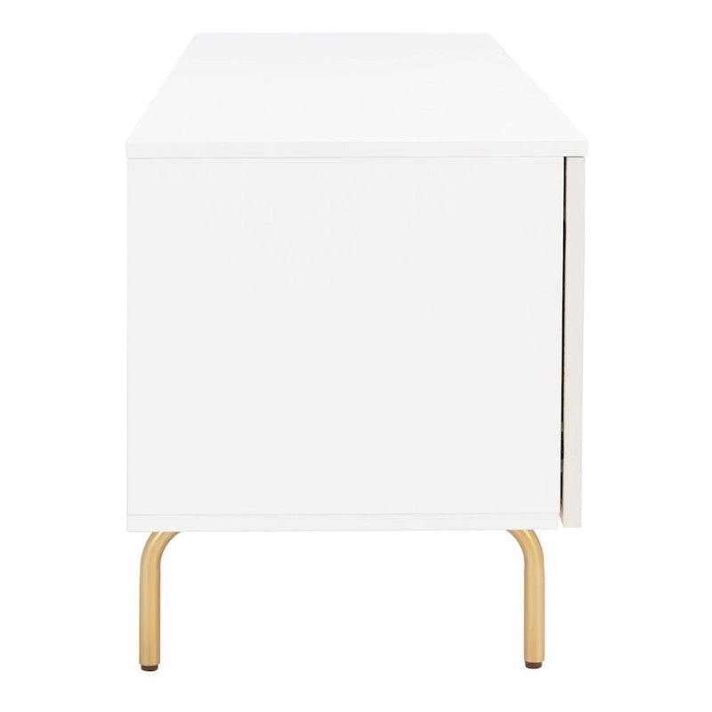 Meuble TV multimédia - 54 L x 15,7 P x 19,7 H - 54Lx16Px20H