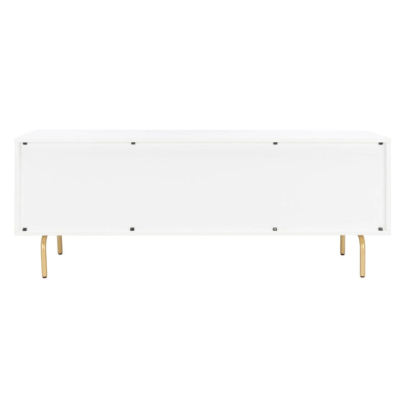 Meuble TV multimédia - 54 L x 15,7 P x 19,7 H - 54Lx16Px20H
