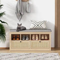 Banc de rangement pour chaussures
