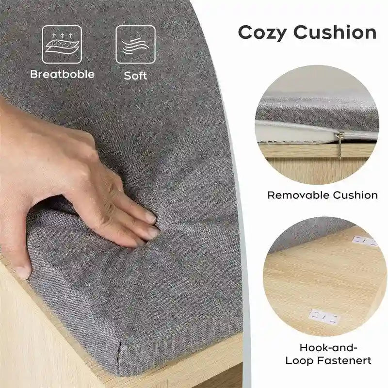 Banc de rangement pour chaussures