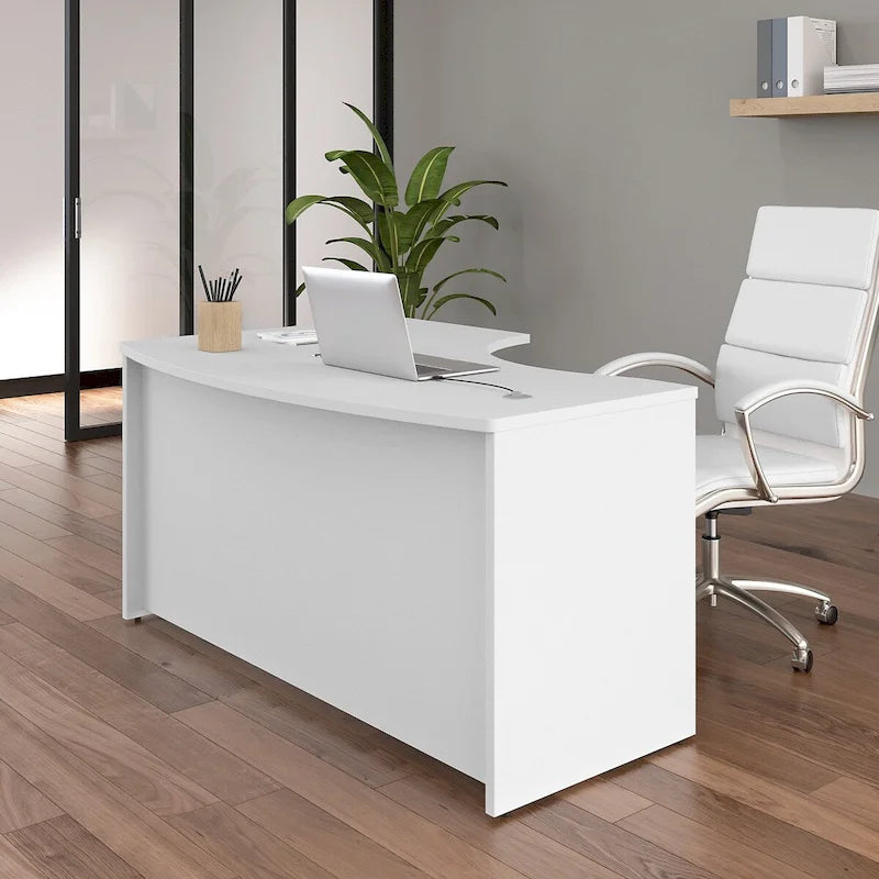 Coque de bureau en L pour droitier par