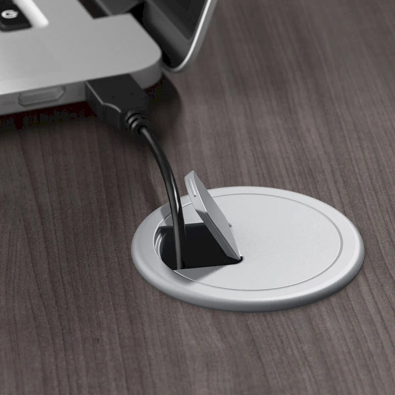 Coque de bureau en L pour droitier par