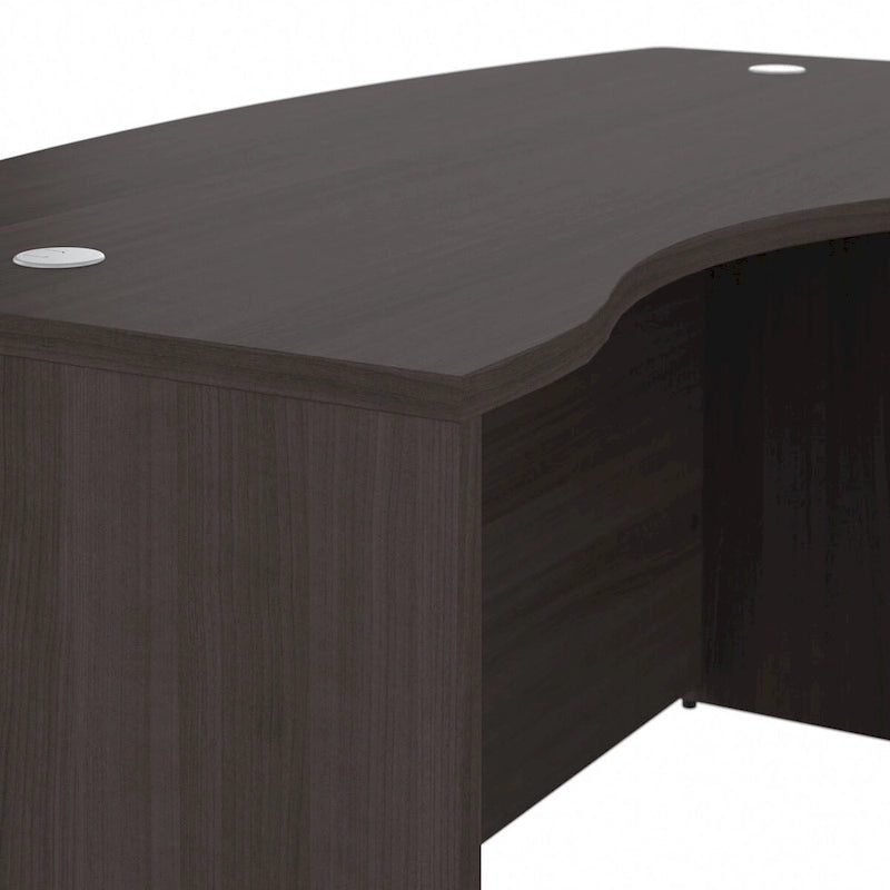 Coque de bureau en L pour droitier par