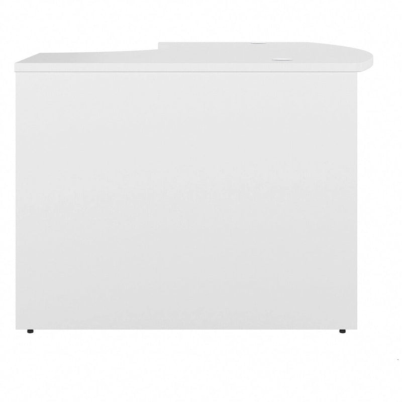 Coque de bureau en L pour droitier par