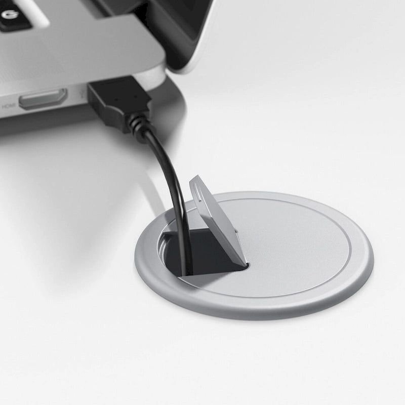 Coque de bureau en L pour droitier par