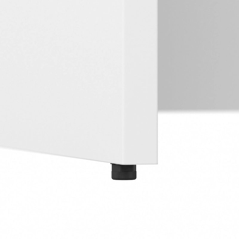 Coque de bureau en L pour droitier par